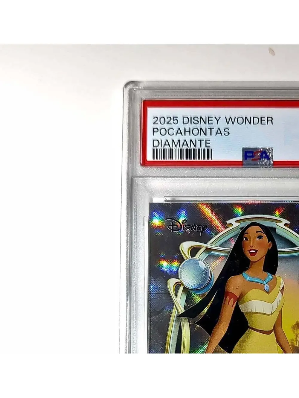 Pocahontas 2025 Topps Disney Wonder #54 Winter Variant Card Pocahontas PSA 9